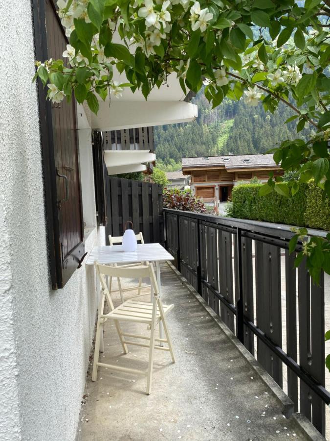 Appartement Style Chalet Avec Grande Terrasse Et Parking Prive Chamonix Exterior foto